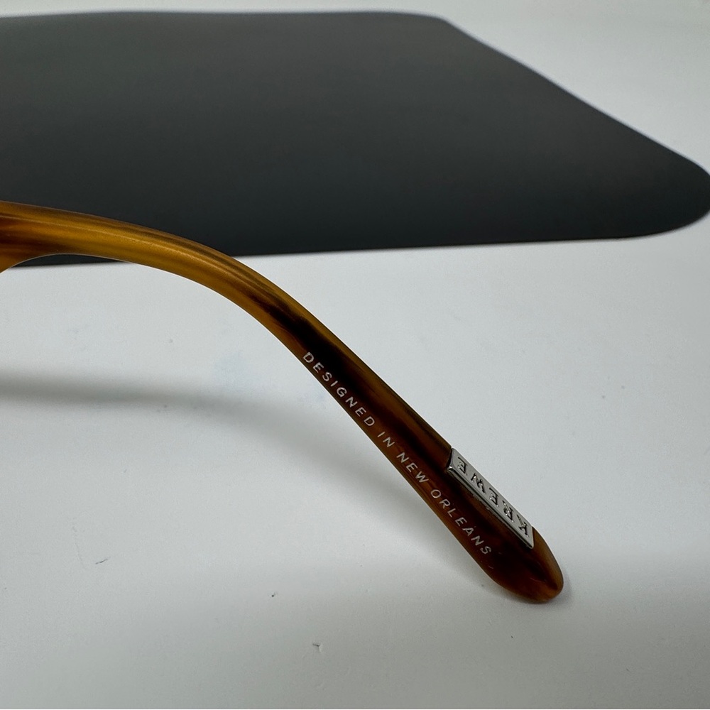 KREWE Tortoiseshell Round Eyeglass Frames - Picture 5 of 11